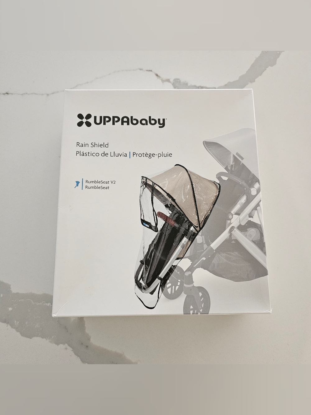 UPPAbaby Rumble Seat Rain Shield- Vista 2